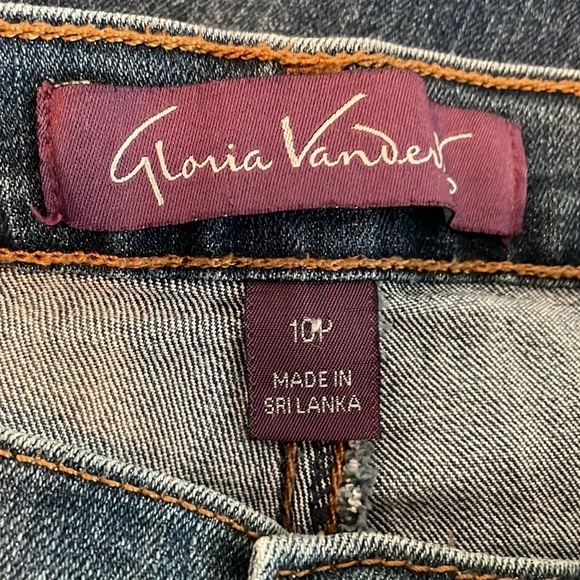 Gloria Vanderbilt Amanda Blue Jeans Women’s Petite Size 10P - Picture 3 of 7